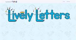 Desktop Screenshot of livelyletters.com