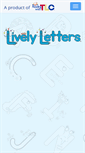 Mobile Screenshot of livelyletters.com